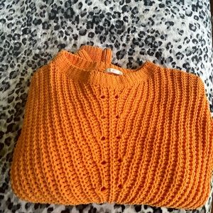 Tangerine sweater